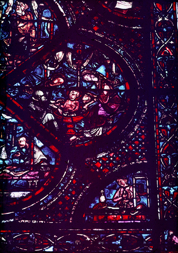 Nave, wall north, bay 5