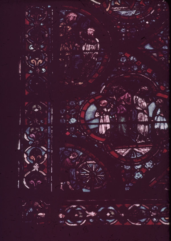 Nave, wall north, bay 1