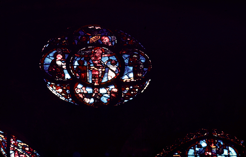 Choir, wall south, bay 2