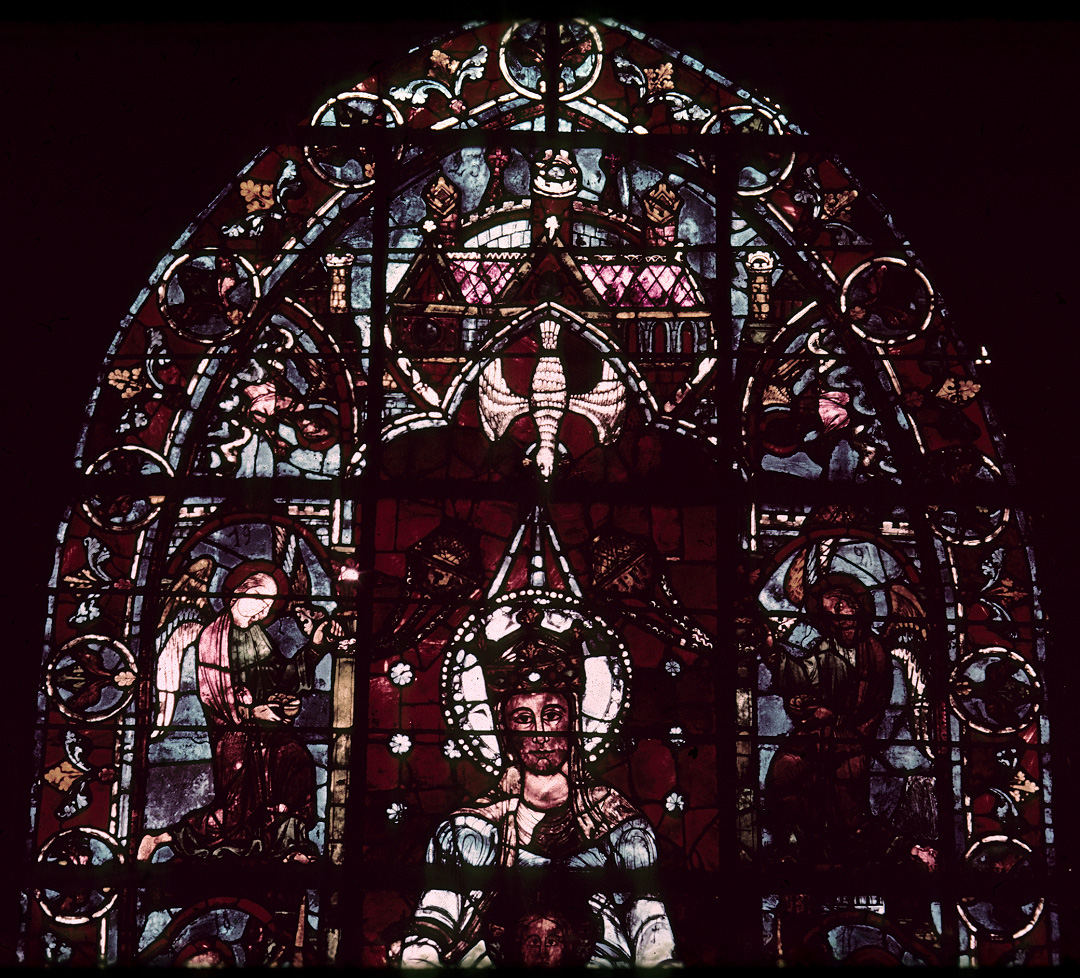 Choir, wall south, bay 1