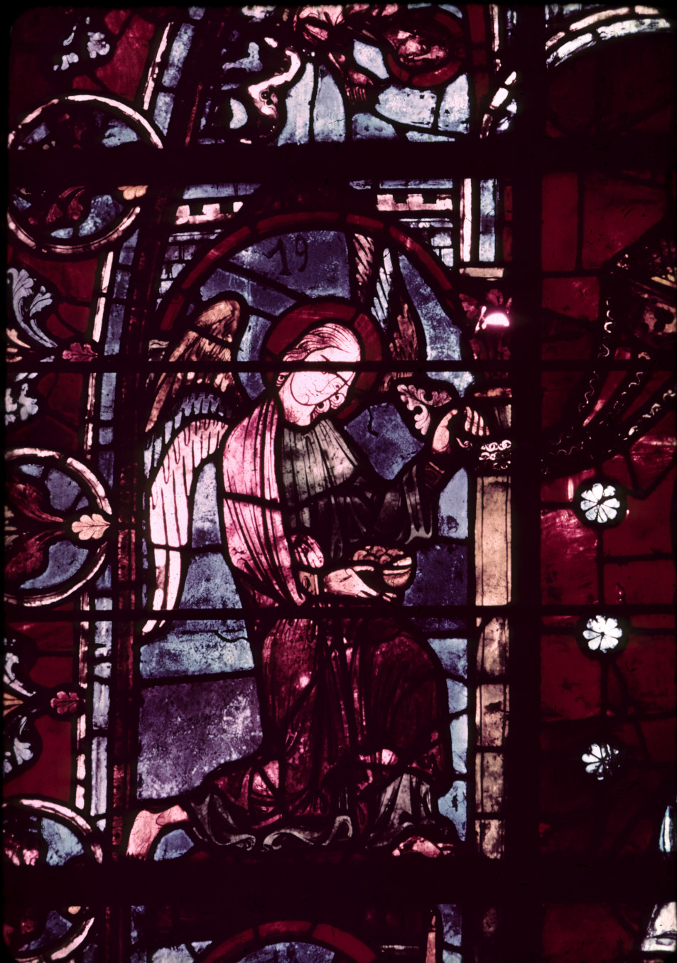 Choir, wall south, bay 1