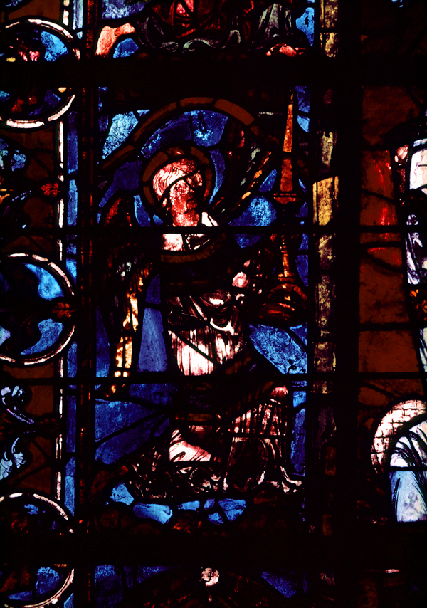 Choir, wall south, bay 1