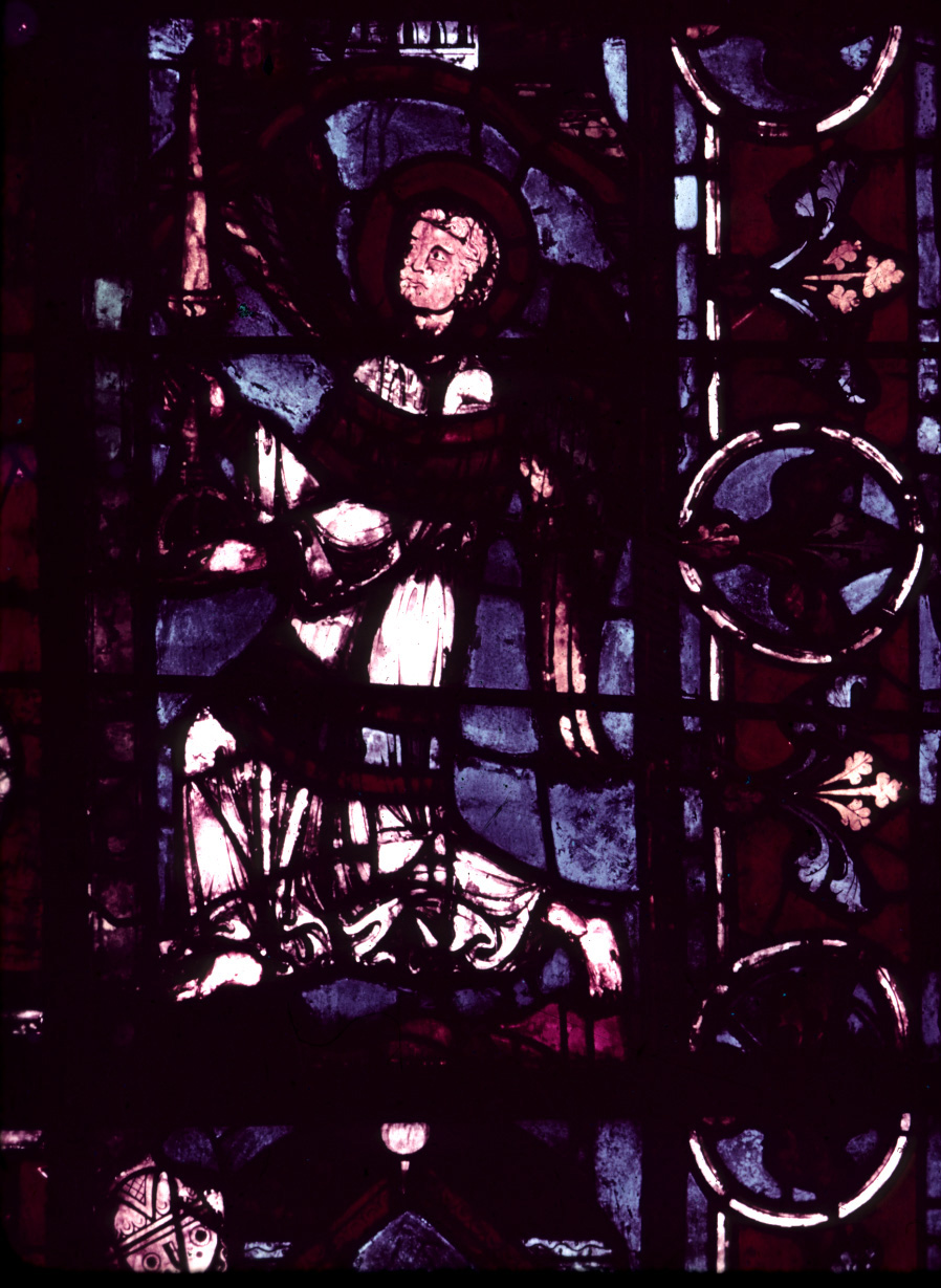 Choir, wall south, bay 1