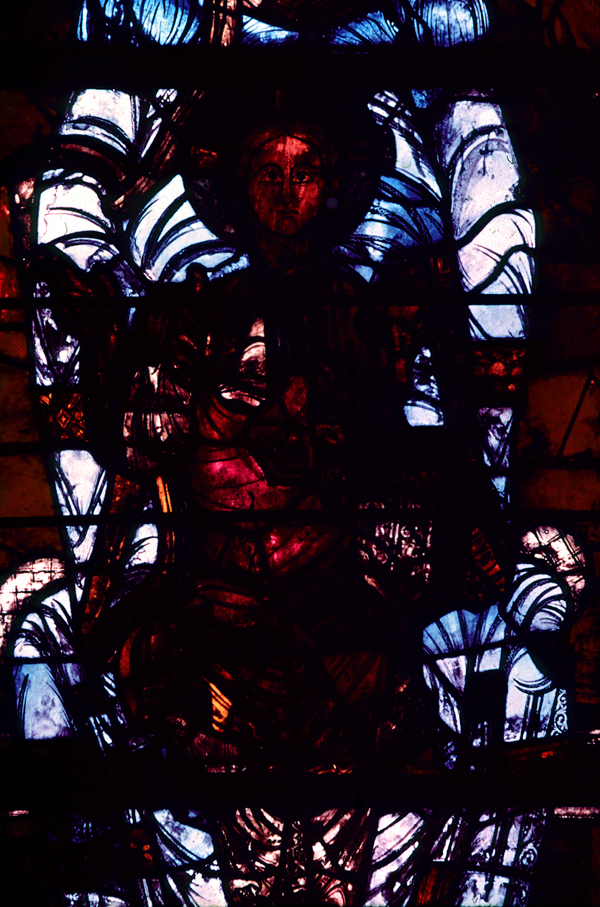 Choir, wall south, bay 1