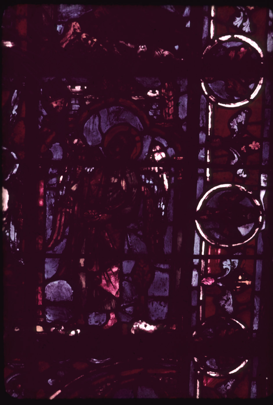 Choir, wall south, bay 1