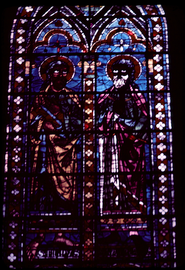 Transept north, wall east, clerestory