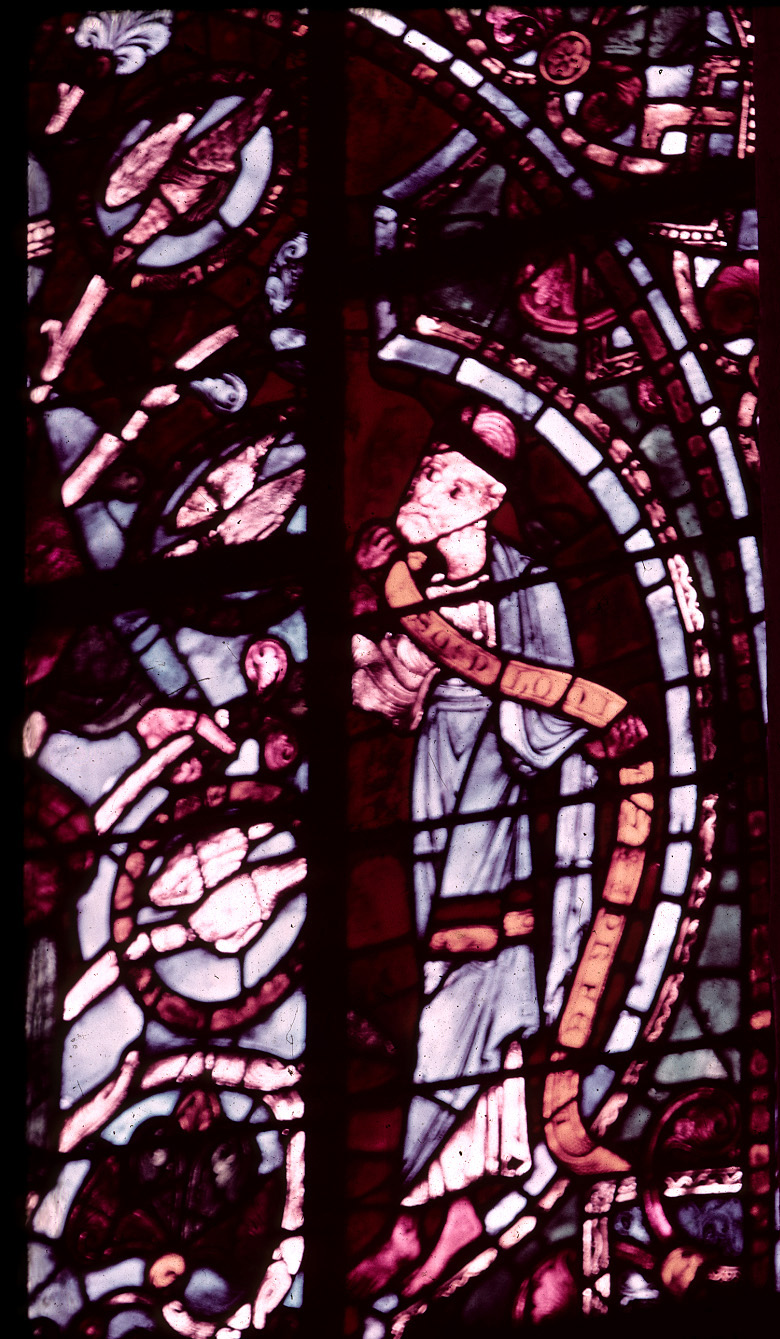 Nave, wall west, window, north