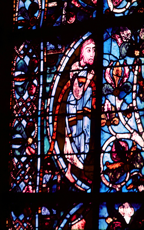 Nave, wall west, window, north