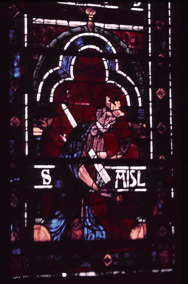 Transept north, wall north, clerestory
