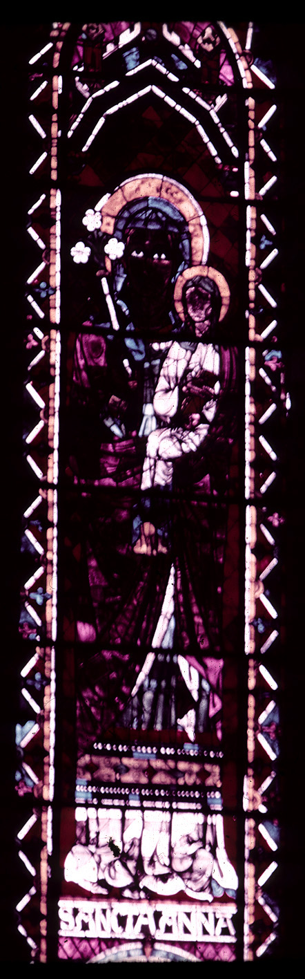 Transept north, wall north, clerestory