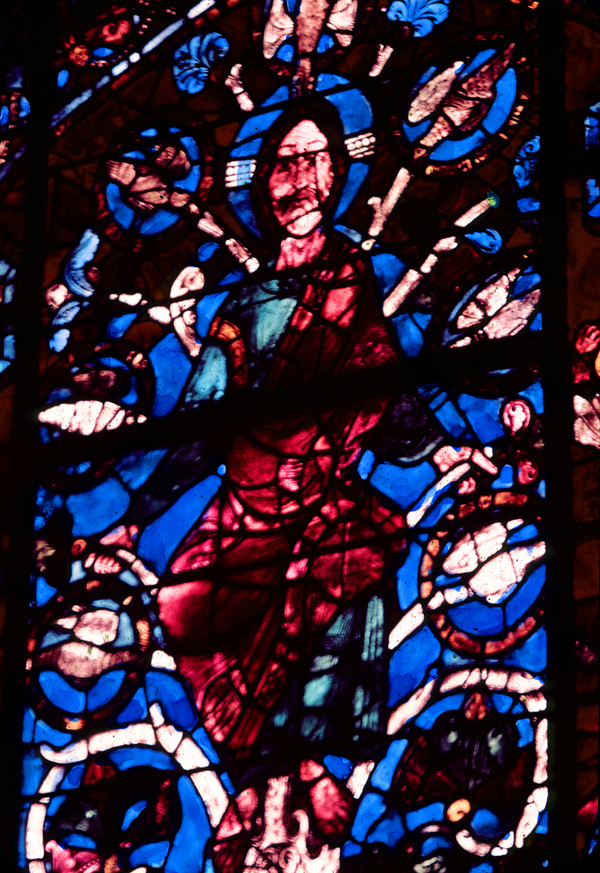 Nave, wall west, window, north