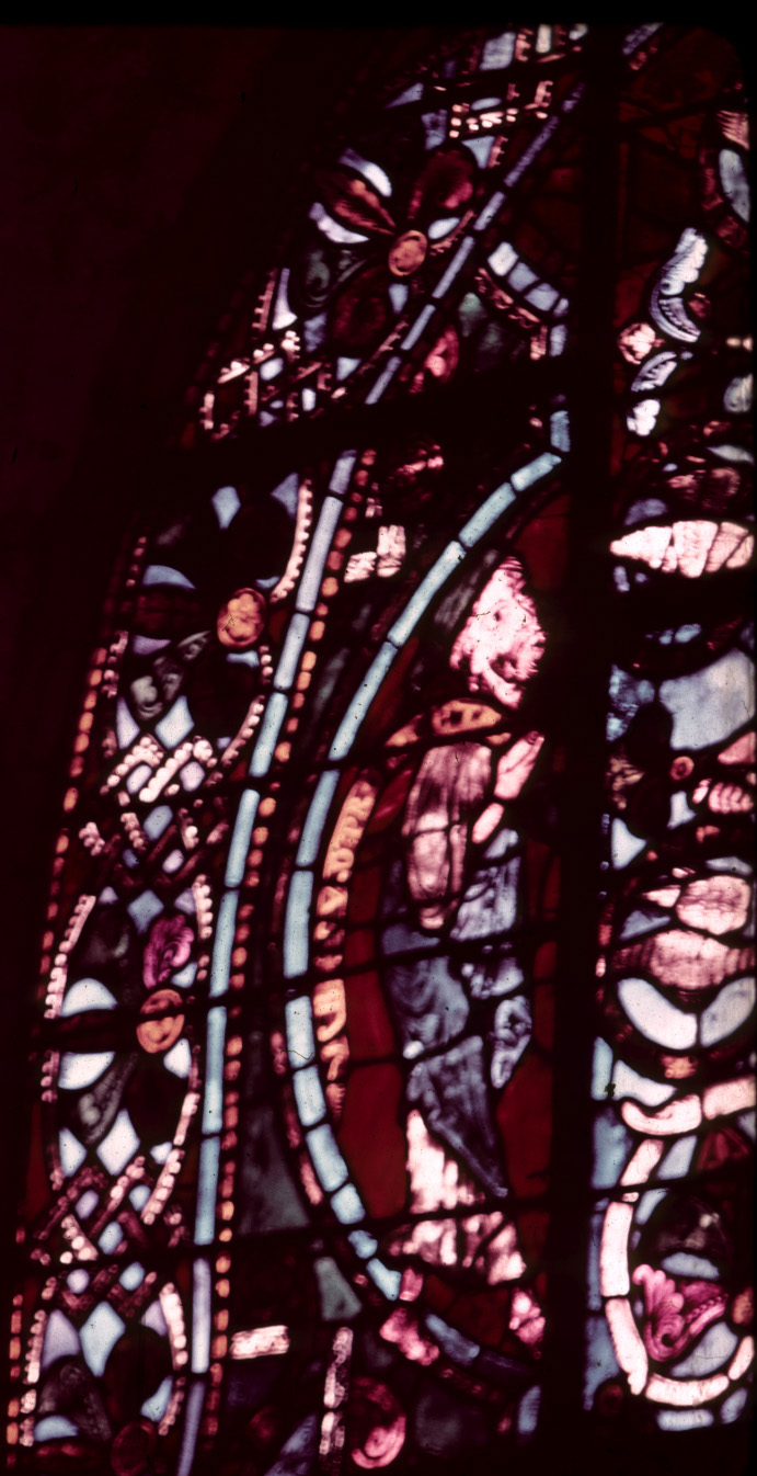 Nave, wall west, window, north