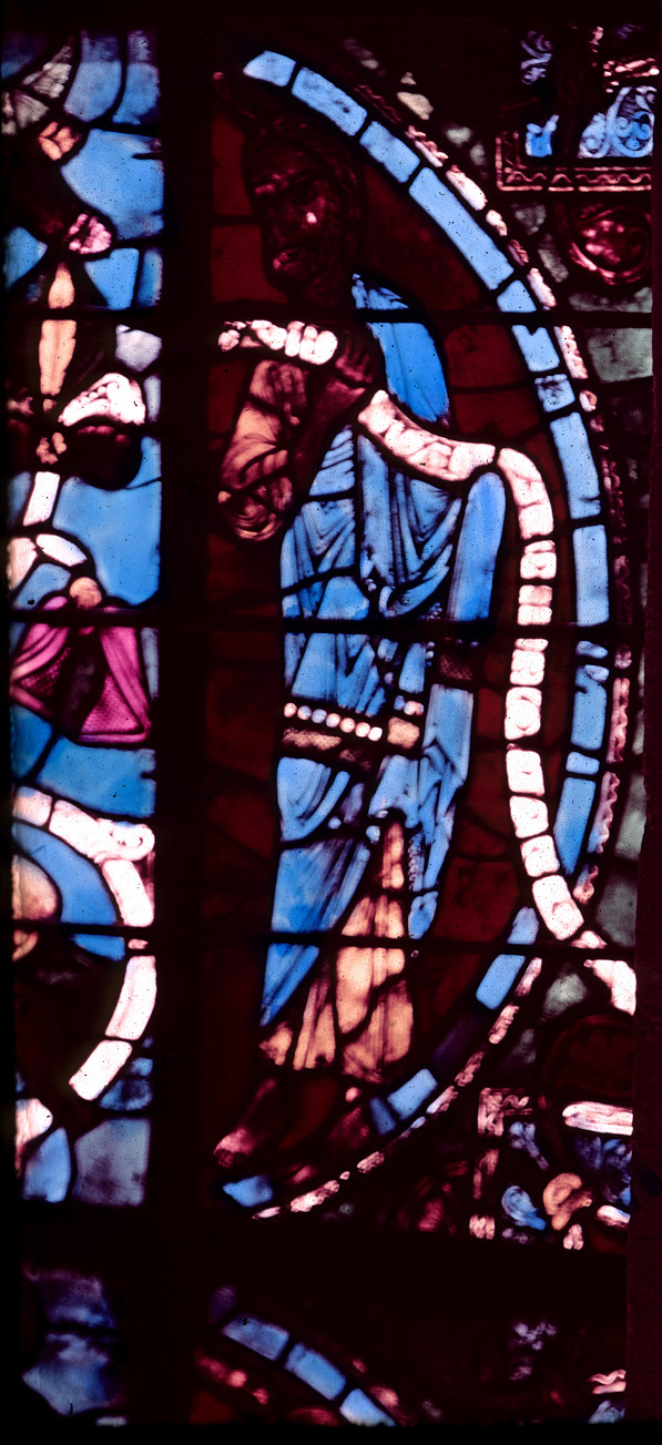 Nave, wall west, window, north