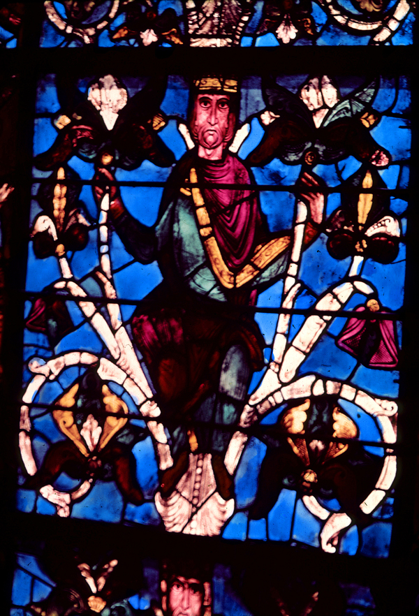 Nave, wall west, window, north
