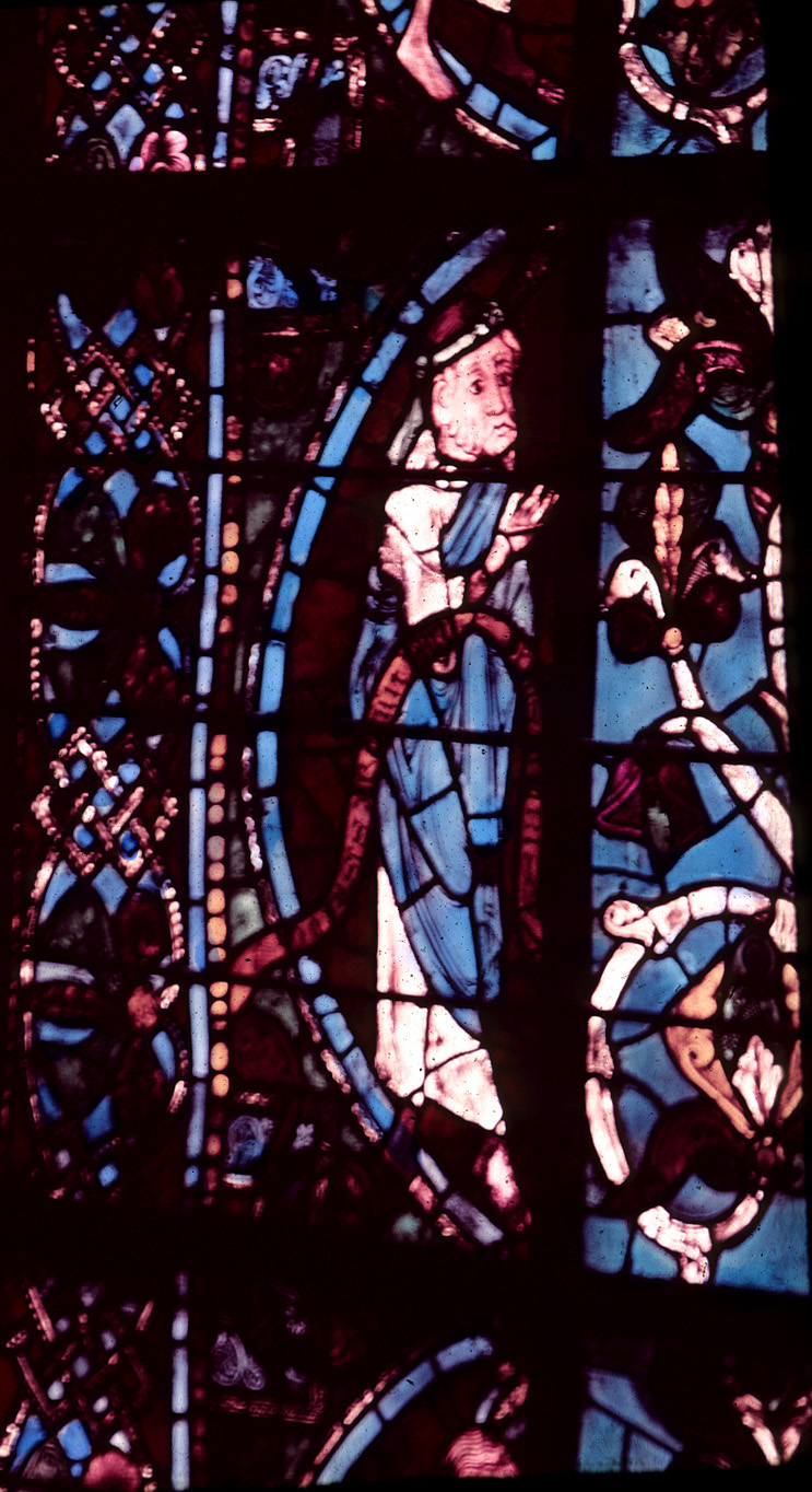 Nave, wall west, window, north