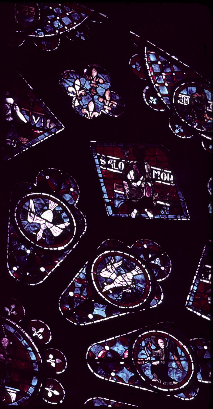 Transept north, wall north, clerestory