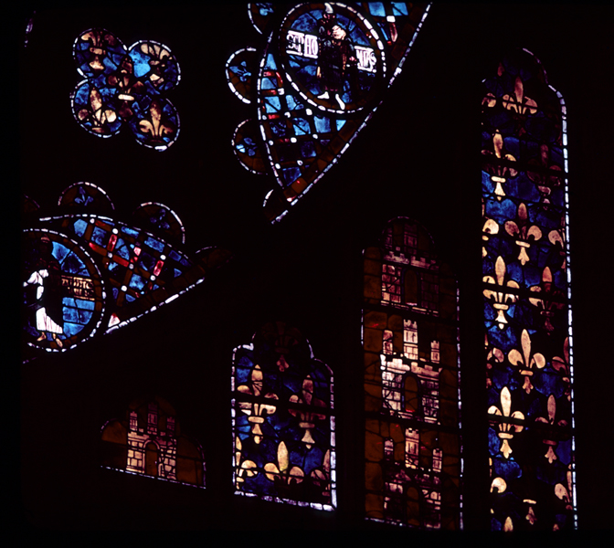 Transept north, wall north, clerestory