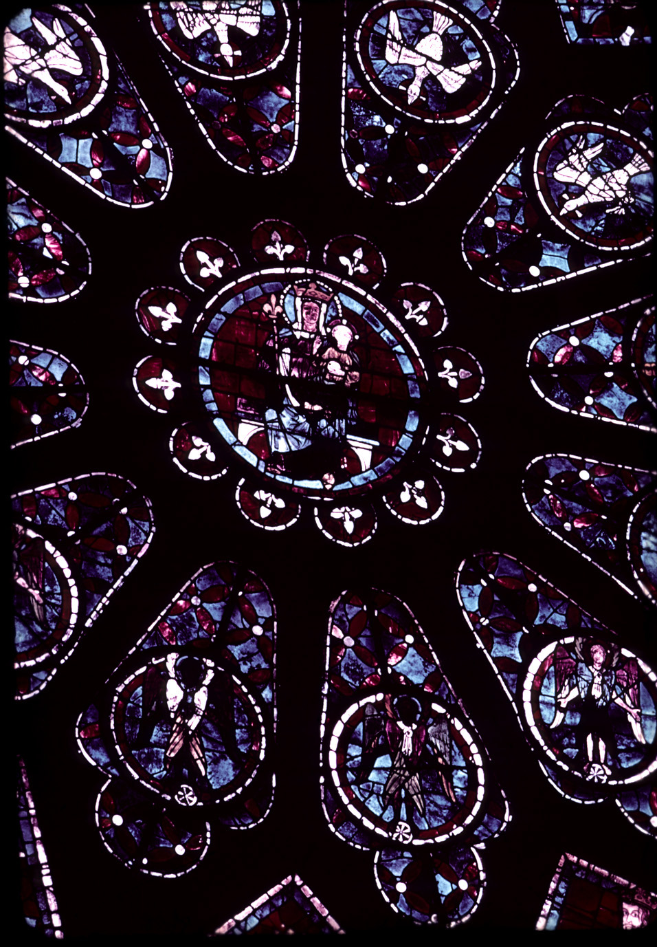 Transept north, wall north, clerestory