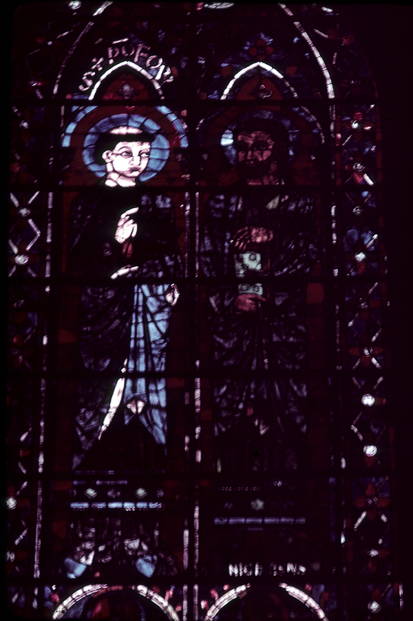 Transept south, wall east, clerestory