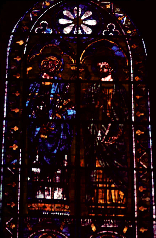 Transept south, wall east, clerestory