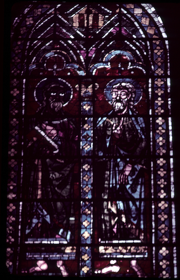 Transept north, wall east, clerestory