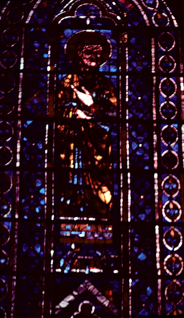 Transept south, wall east, clerestory
