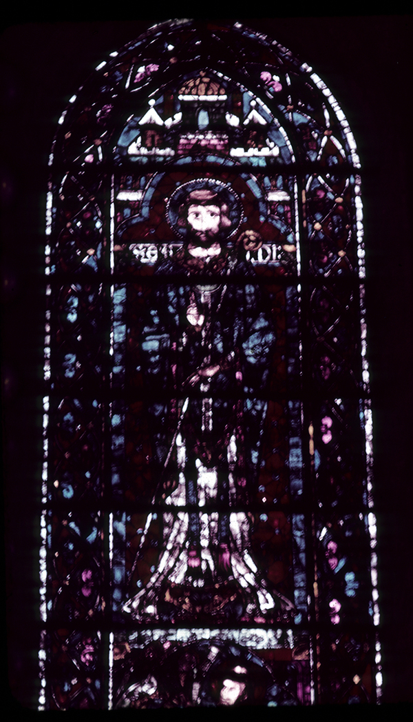 Nave, wall north, clerestory