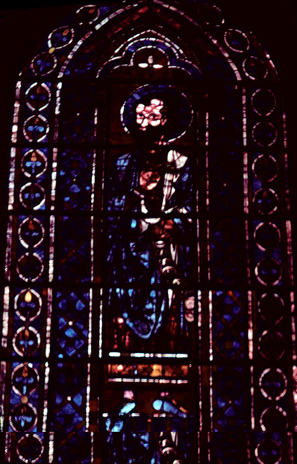 Transept south, wall east, clerestory
