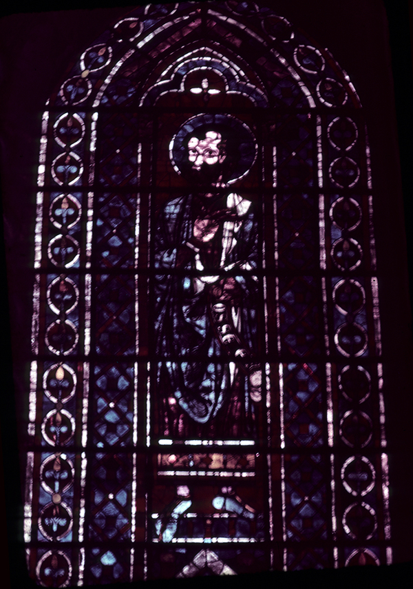 Transept south, wall east, clerestory