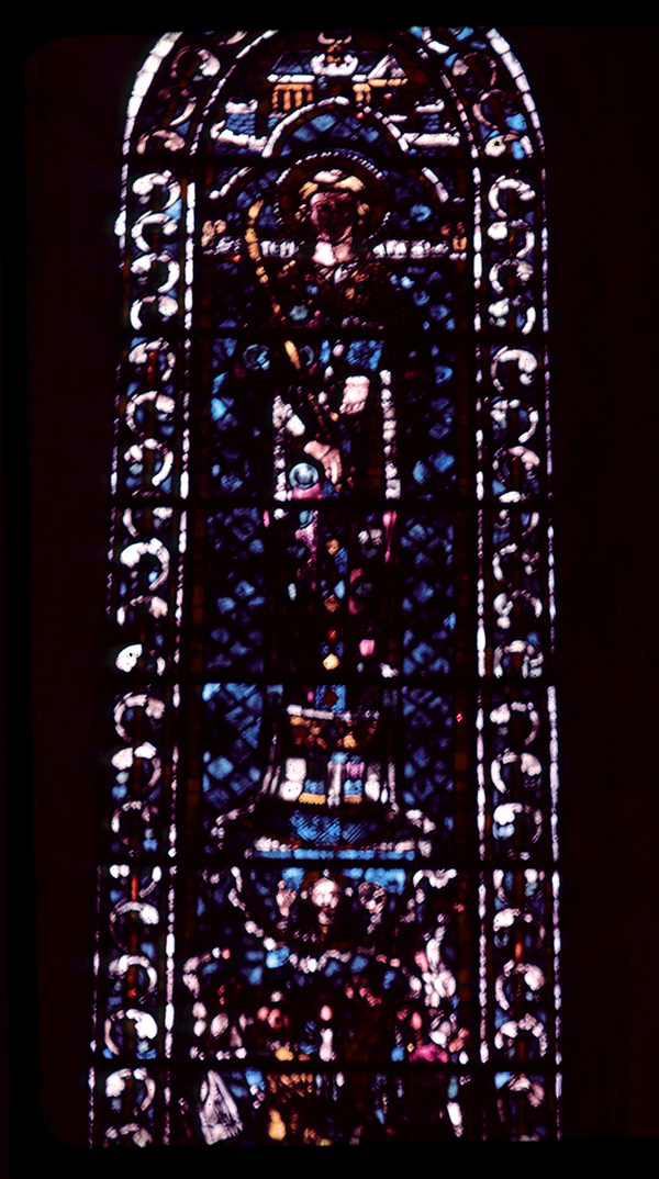 Nave, wall north, clerestory