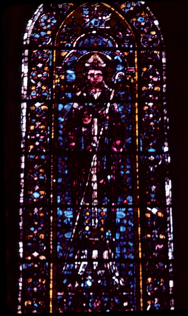 Nave, wall north, clerestory