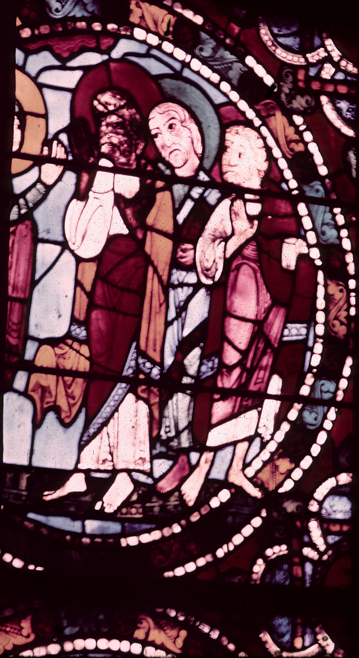 Nave, wall west, window, south