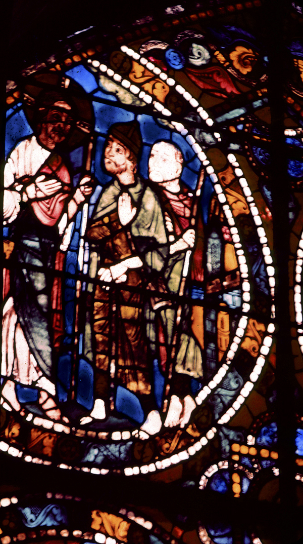 Nave, wall west, window, south