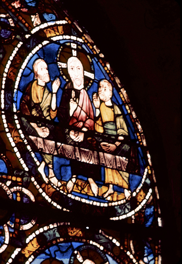 Nave, wall west, window, south