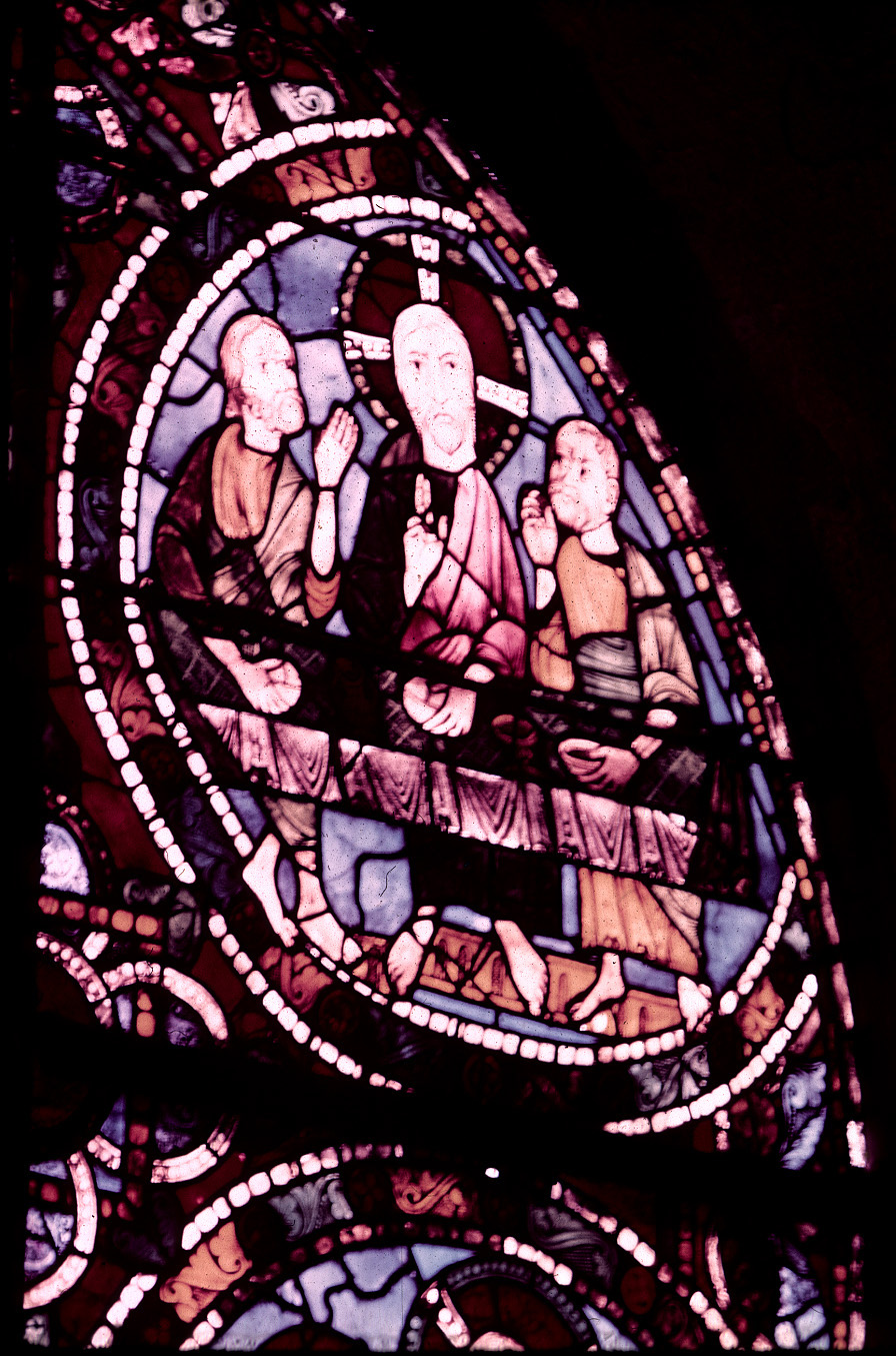 Nave, wall west, window, south