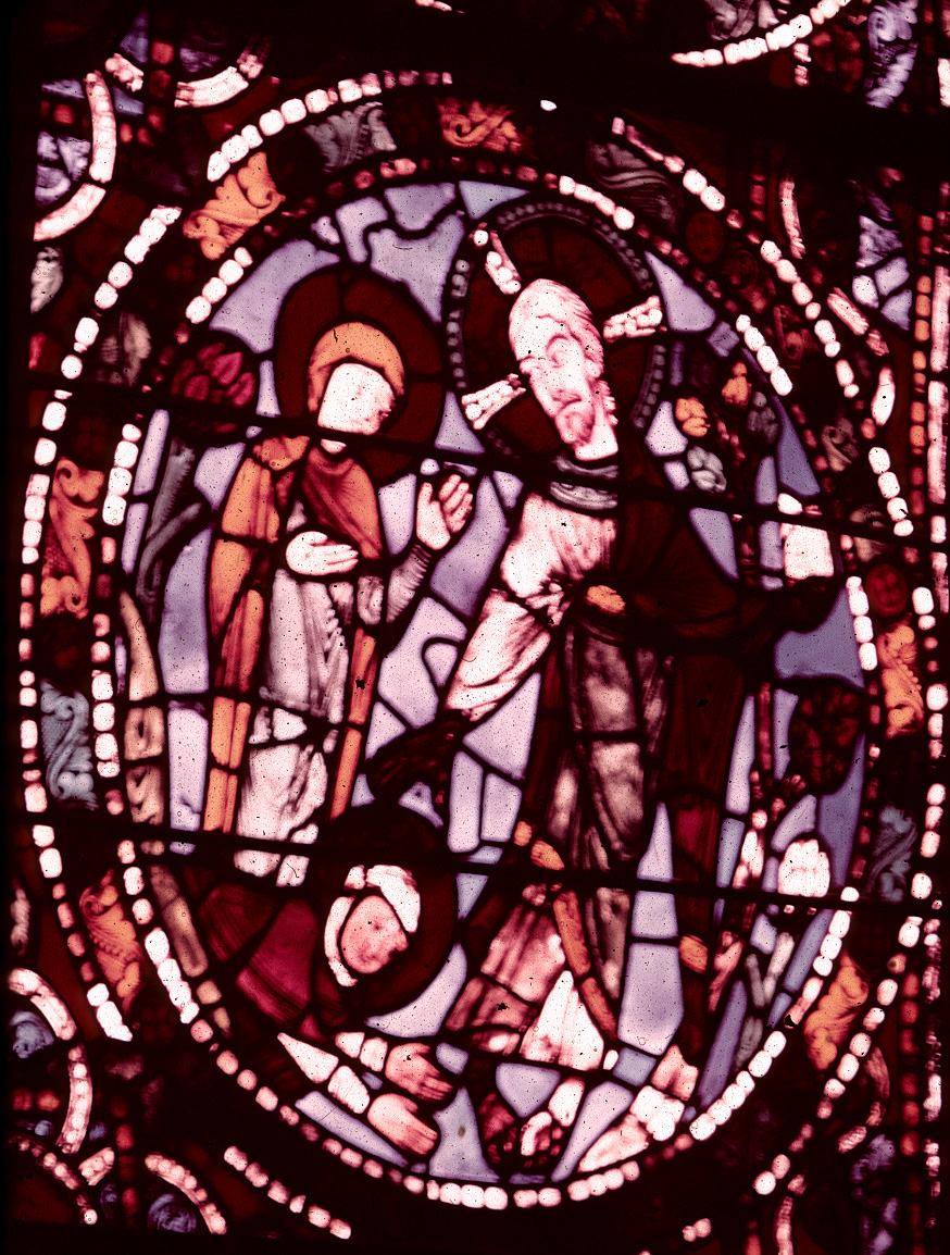 Nave, wall west, window, south