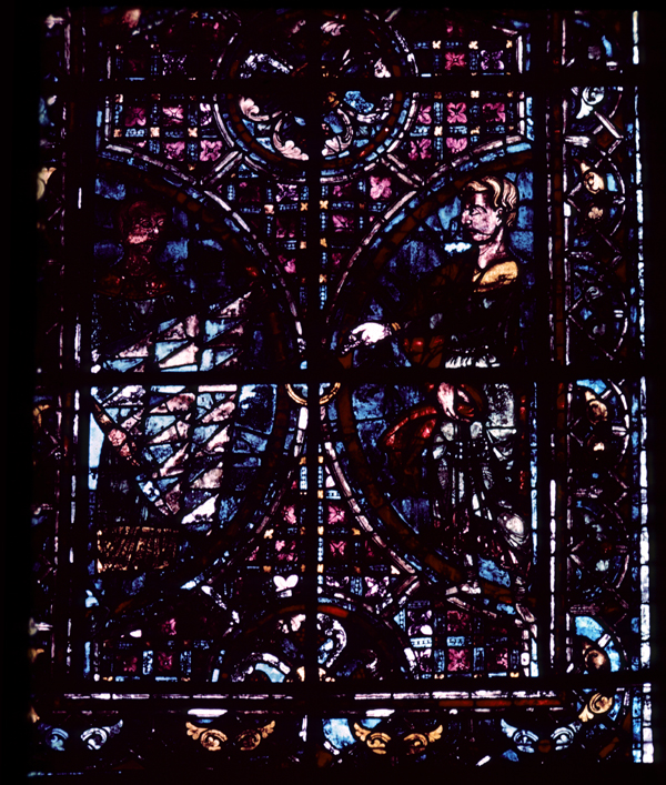 Nave, wall north, clerestory