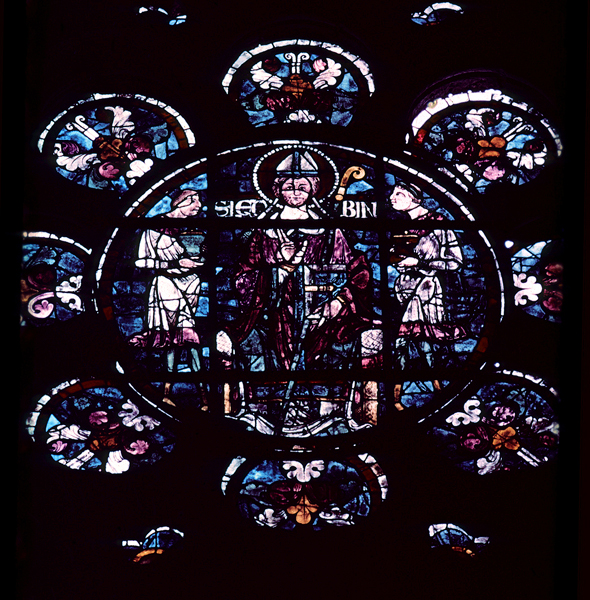 Nave, wall north, clerestory