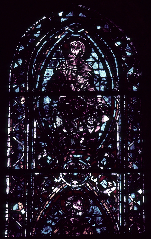 Nave, wall north, clerestory