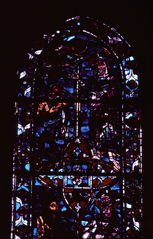 Nave, wall north, clerestory