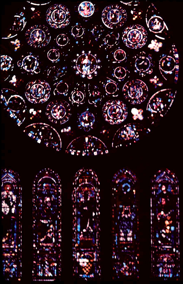 Transept south, wall south, clerestory