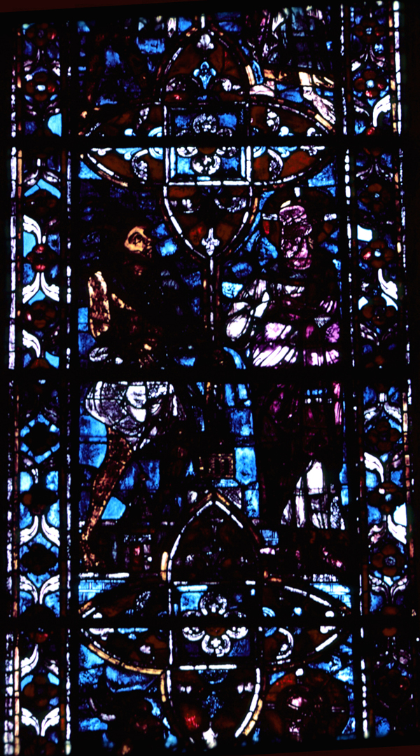 Nave, wall north, clerestory