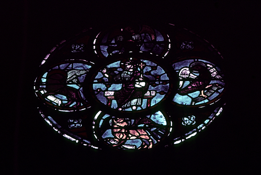Choir, wall south, bay 3