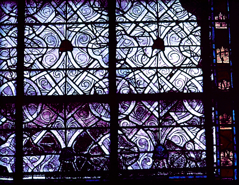 Ambulatory, north, window 48, section X