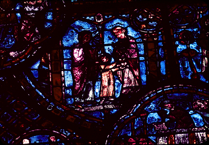 Choir, wall east, window 1
