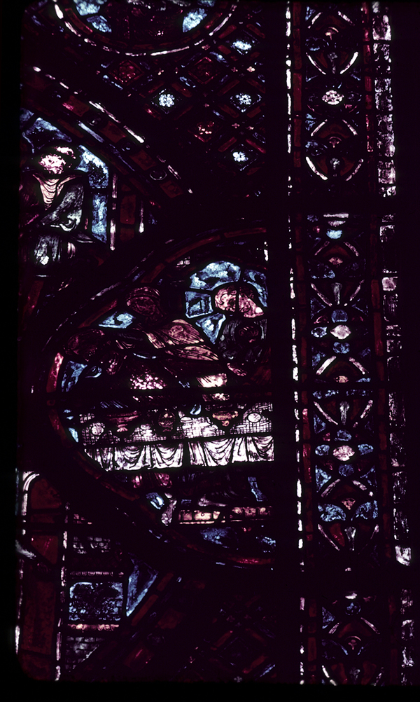 Choir, wall east, window 1