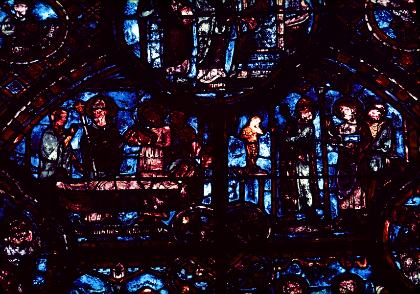 Choir, wall east, window 1