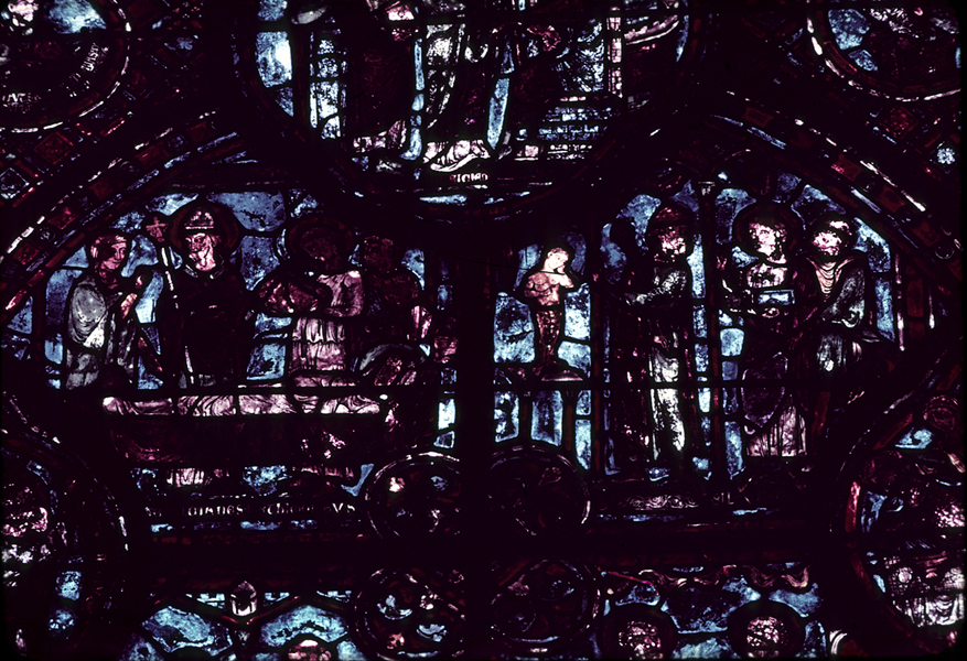 Choir, wall east, window 1