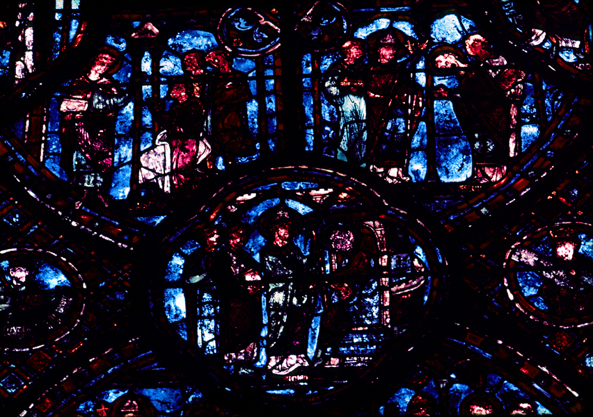 Choir, wall east, window 1