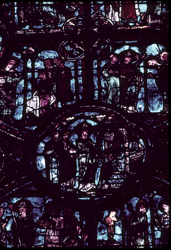 Choir, wall east, window 1